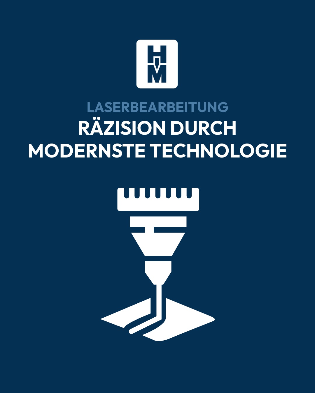 Slide 1: Laserbearbeitung, Präzision durch modernste Technologie
